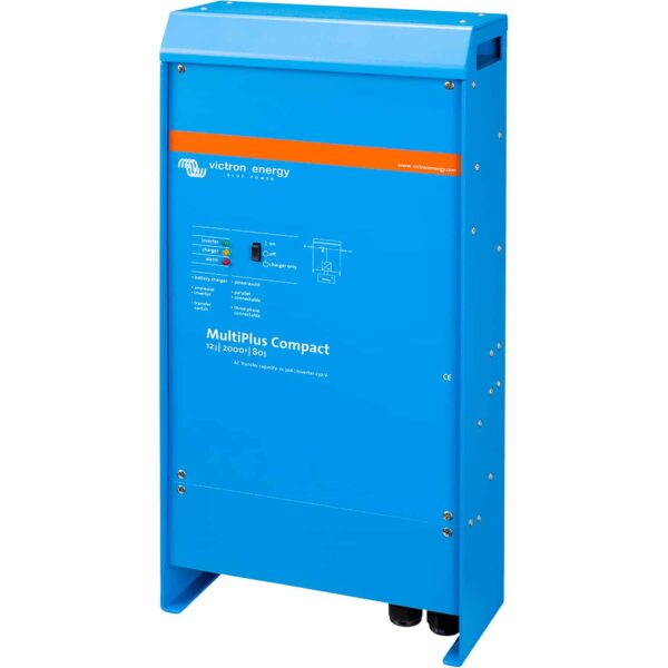 Victron Energy - Multiplus Compact 12V 2000W Inverter w/ Built in 80A Charger CMP122200100