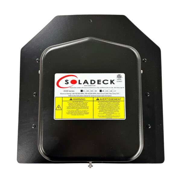SolaDeck - 0599-5B AC/DC Roof Penetration Box 0599-5B