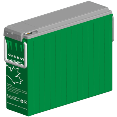CANBAT - 12V 150Ah Lead Carbon Battery (Front Terminal)