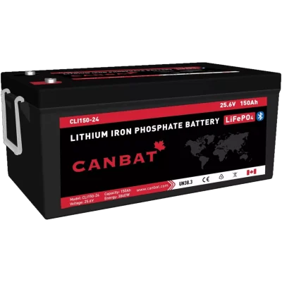 CANBAT - 24V 150Ah Lithium Battery (LifePO4)