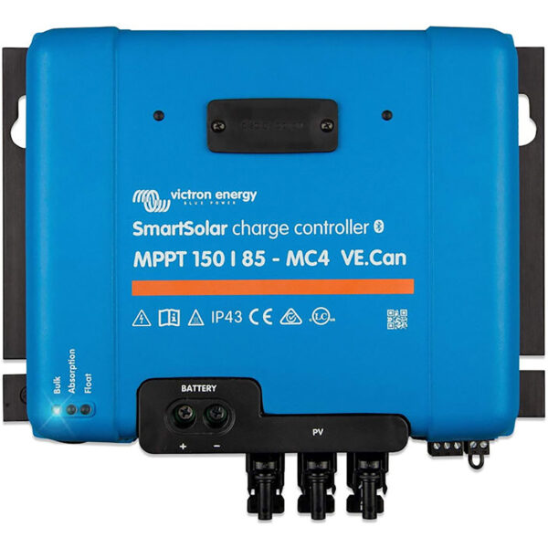 Victron Energy - SmartSolar MPPT 150/85 MC4 VE.CAN Charge Controller SCC115085511