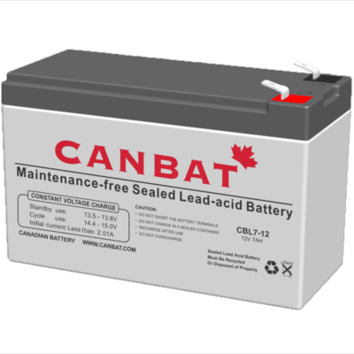 CANBAT - 12V 7AH SLA Battery