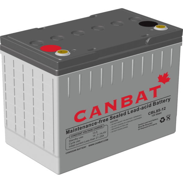 CANBAT - 12V 85AH SLA Battery CBL85-12