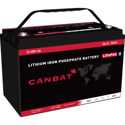 CANBAT - 36V 50Ah Lithium Battery (LIFEPO4)