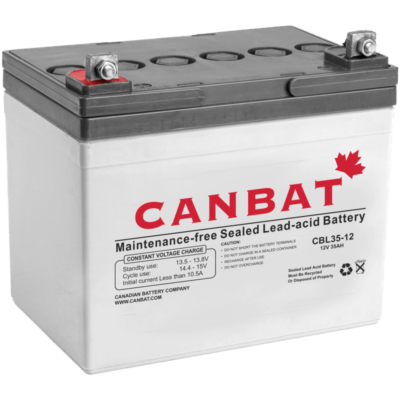 CANBAT - 12V 35AH SLA Battery