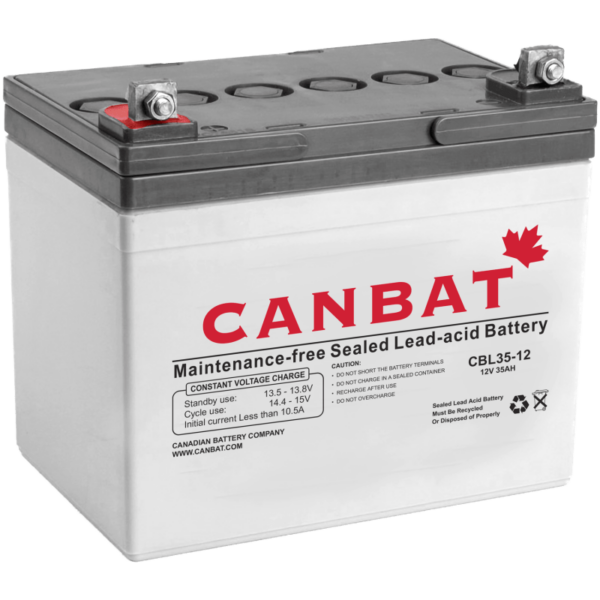 CANBAT - 12V 35AH SLA Battery CBL35-12