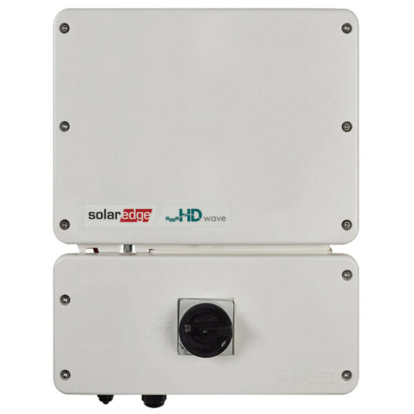SolarEdge - 3.8kW 240VAC Single Phase Non-Isolated String Inverter w/ SetApp HD-Wave Technology SE3800H-US000BEU4