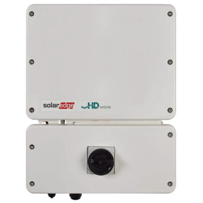 SolarEdge - 3.8kW 380VDC 240VAC Single Phase Non-Isolated Grid Tied Inverter w/ SetApp HD-Wave Technology, Arc Fault Protection & Revenue Grade Meter (RGM)