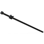 IronRidge - Cable tie and edge clip, UV rated, black (Bag of 100) - BX-CT-EC-P1
